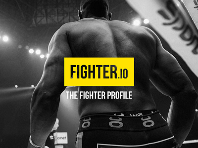 Simple Fighter Profile Concept branding concept direction product web