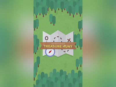 Treasure Hunt Splash Screen hunt map splash screen treasure
