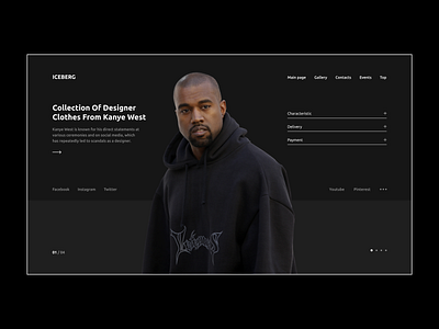 STYLISH CLOTHING STORE | KANYE WEST | FEDOROV DESIGN