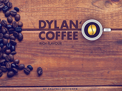 Dylan’s Coffee (DLC Day 6) byeee challenge coffee creative dailylogochallenge dailypost day6 design graphicdesign logo