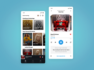 Daily UI 009 - Music Player