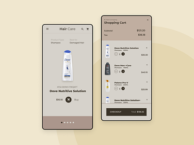 Daily UI 012 - E-commerce Shop daily ui design mobile ui