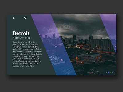iteration of a travel ui theme card design gradient interface quote travel ui uidesign ux