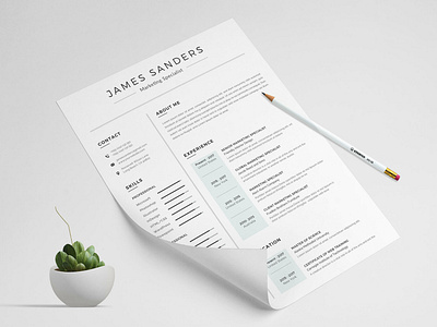 Resume creative resume cv design elegant elegant resume female resume feminine free resume template letter minimalist modern resume portfolio portfolio resume professional resume clean resume cv resume design resume word teacher resume typography