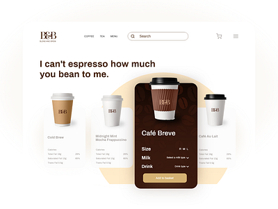 Coffee website exploration ui ui ux uidesign uiux designer uiuxdesign