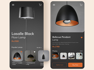 Buy Online Lamp Design Concept