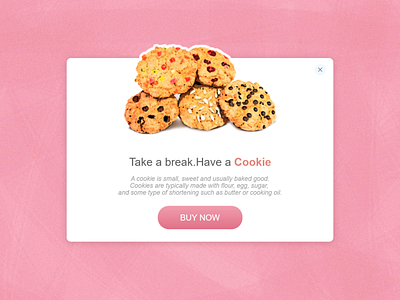 PopUp Box dailyui