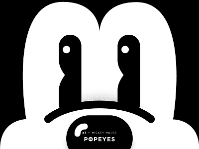 ◉ MICKEY MOUSE ◉ disney eye mickey mouse popeyes serie