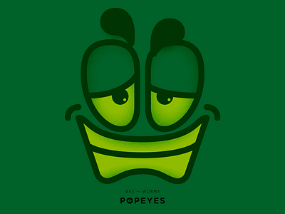 W◉RMS 8BIT 8bit eyes popeyes retro worms