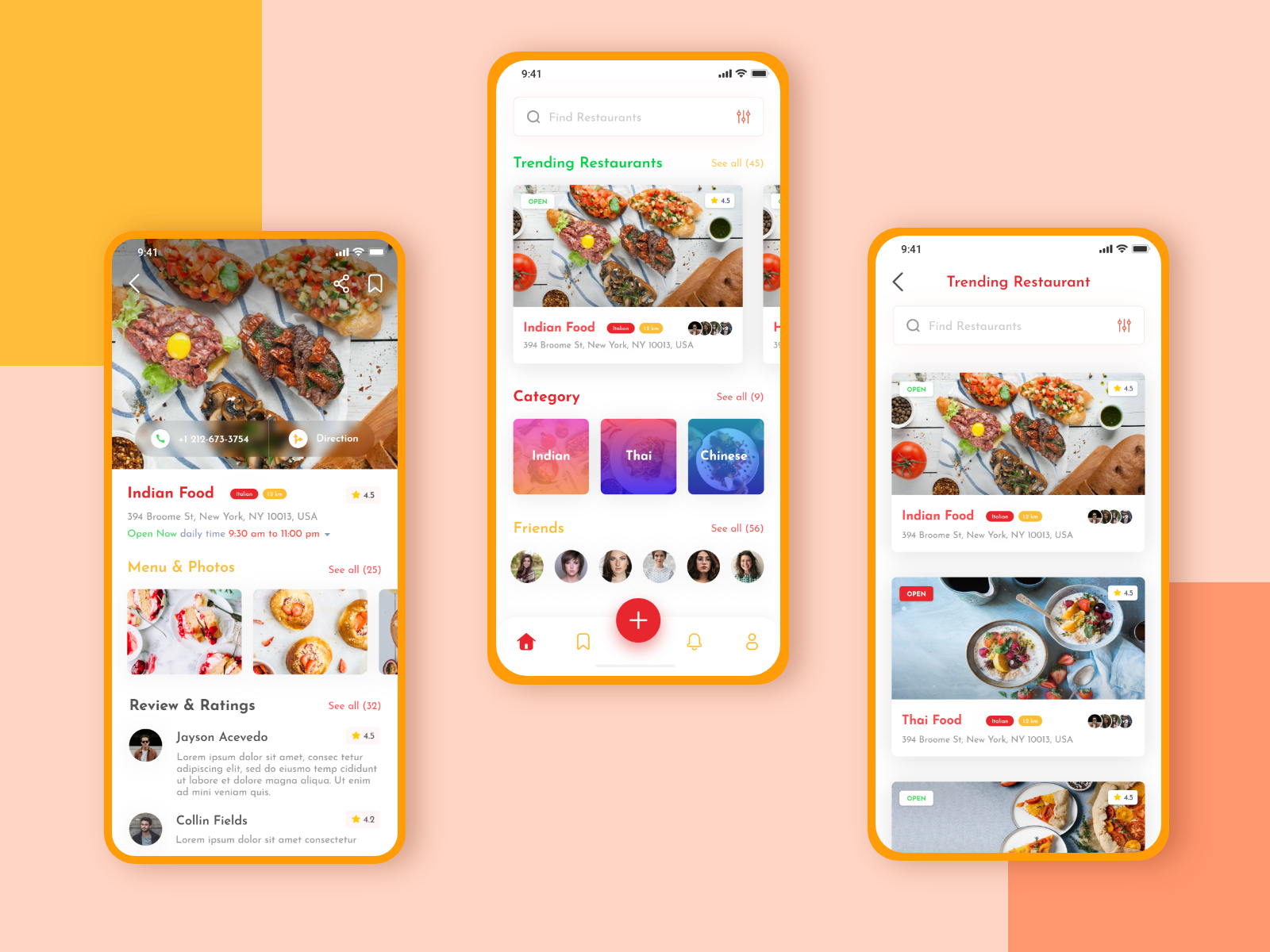 Food Sharing app Screen redesign by Foxlabs on Dribbble