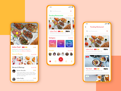 Food Sharing app Screen redesign by Foxlabs on Dribbble