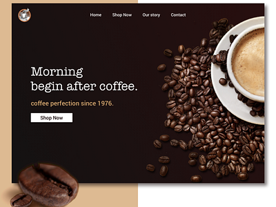 Daily UI Challenge Day 3: Landing Page