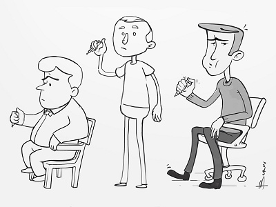 24ins Animation : Character concepts 1