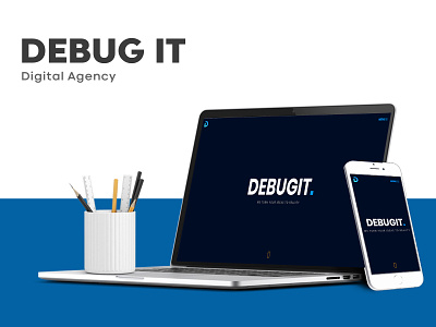Debug IT bootstrap css design graphic design html javascript logo responsive typography ui web web design web development website