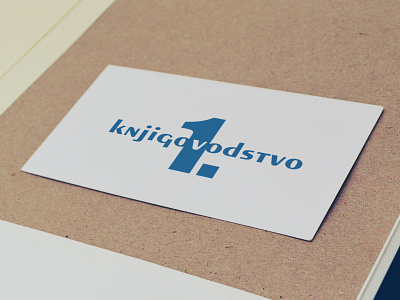 Prvo knjigovodstvo branding graphic design logo typography vector