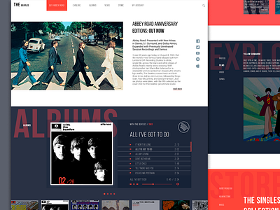 The Beatles new website