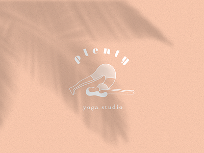 LOGO FOR YOGA STUDIO "PLENTY"