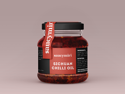 Brand and Label design for ASIAN SAUCES "Saucymiri" asian asian sauces brand brand identity branding food food label design graphic design korean design logo package design sauce design sauce label sauce package sauces