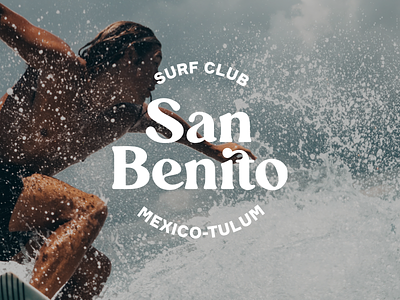 LOGO FOR SURF CLUB "SAN BENITO" brand brand identity branding graphic design logo logotype surf club surf club branding surf club logo surf logo surfing