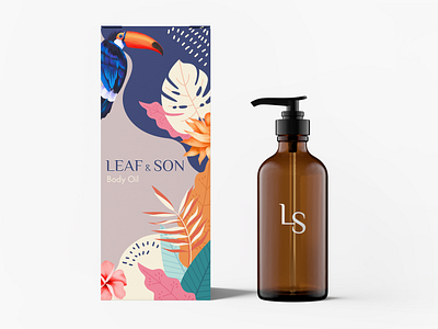 Branding & Packaging for "LEAF & SON"