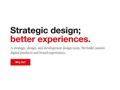 WebDKR | Strategic - Design - Development design development ui web design webdkr website design
