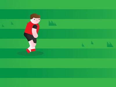 Hurdles animation boy grass hurdles run running sport sprint test