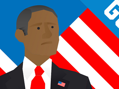Obama america democrat government illustration obama politician president usa