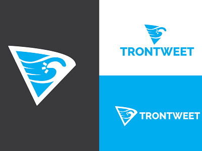 TRONTWEET Logo branding icon illustration logo logodesign minimal minimalist logo modern simple logo type typography unique vector vintage wordmark