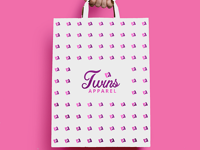 Twin Apparel Shopping Bag design