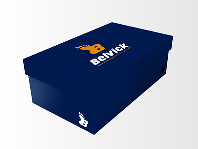 Belvick Packaging brand design brand identity branding design flat footwear icon logo logo a day logo design logo designer logo mark logos logotype packaging packaging design packaging mockup shoes shoes design shoes store