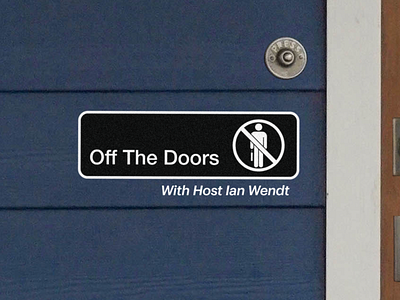 Off The Doors - Podcast Cover brand branding caliber caliber marketing design logo typography