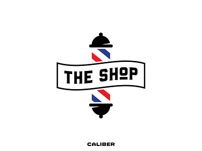 The Shop 2020 brand branding caliber marketing design dznlabs logo logos typography vector