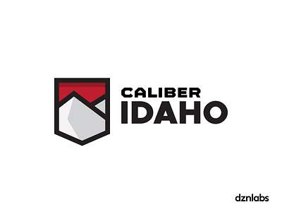 Caliber Idaho 2020 brand branding caliber marketing design dznlabs logo logos typography vector