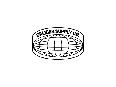 Caliber Supply Co 2020 brand branding design illustrator illustrator cc logo logos typography vector