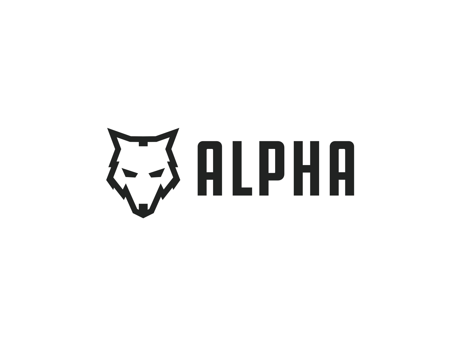 Alpha Region Logo - Style 2 by Will Haddock on Dribbble