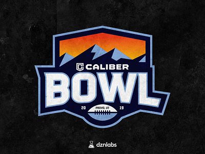Caliber Bowl 2019 bowl brand branding caliber caliber bowl design dznlabs logo typography vector