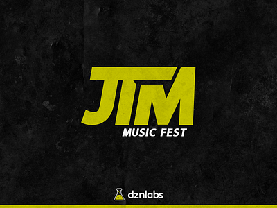 JTM Music Fest brand branding design drake bell dznlabs logo