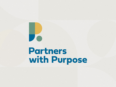 Partners with Purpose branding identity identity design lettermark logo logo design
