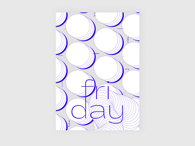 it's friday design friday inspiration lucie hajková poster poster a day poster challenge poster collection poster design print typography typography poster