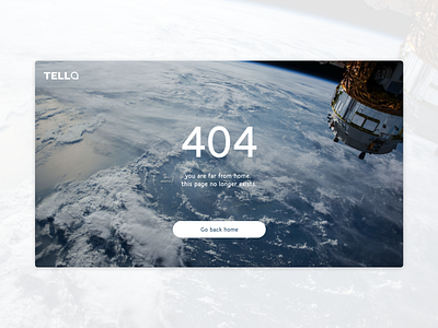 Daily UI 008 / 404 Page