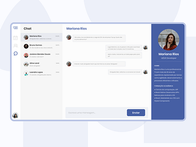 Daily UI 013 / Direct Messaging