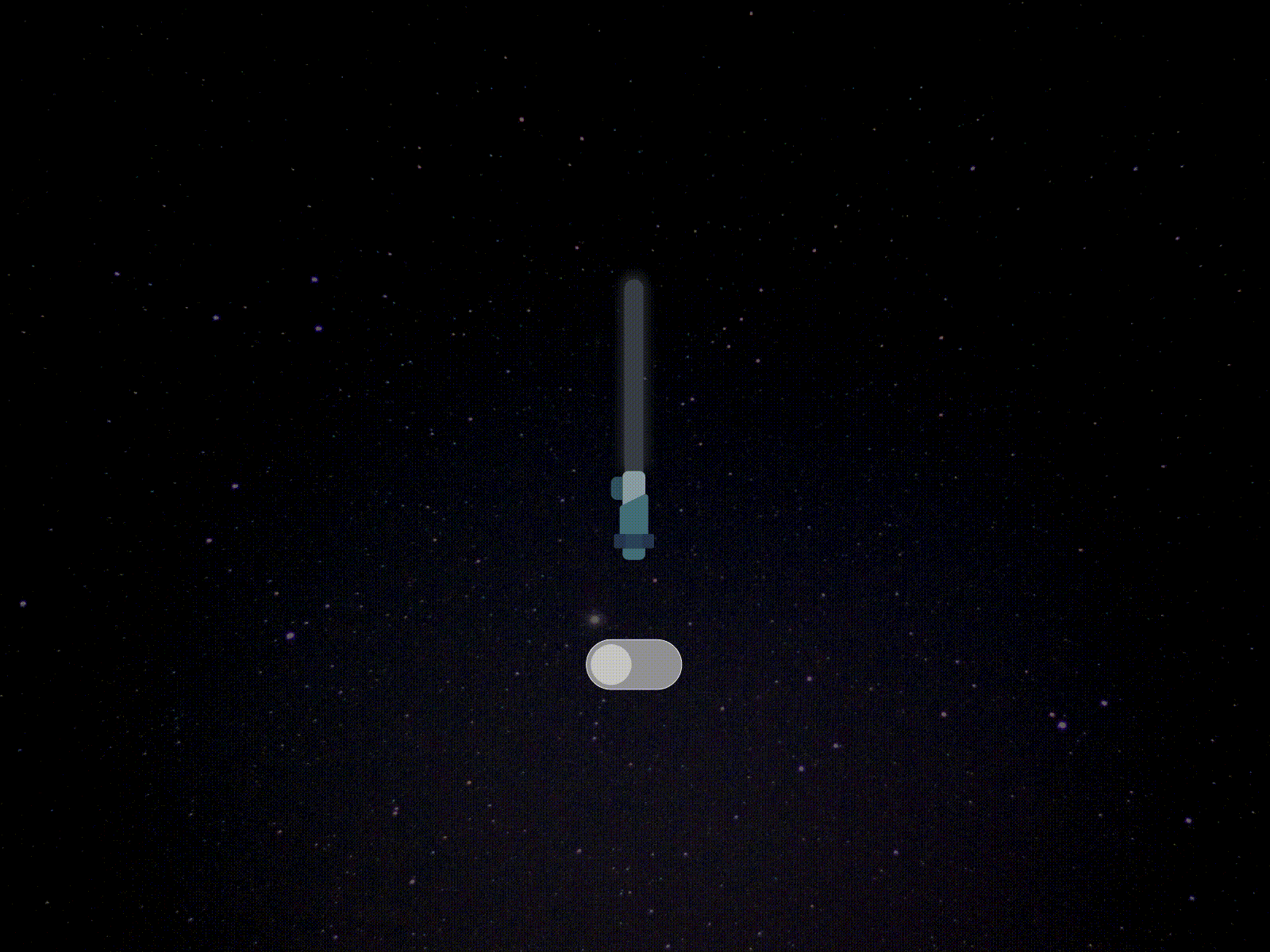 Daily UI 015 / On/Off Switch adobexd daily daily ui dailyui design lightsaber movie starwars ui uidesign
