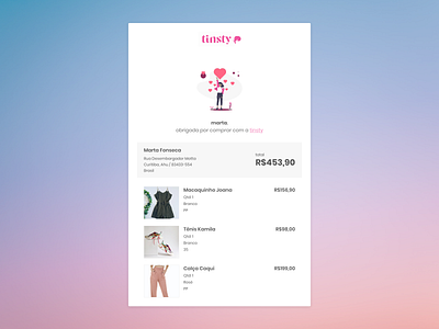 Daily UI 017 / Email Receipt daily daily 100 challenge dailyui dailyuichallenge design ui uidesign