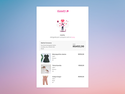 Daily UI 017 / Email Receipt