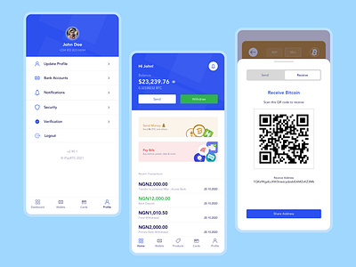 Crypto Bills App crypto crypto exchange crypto wallet cryptocurrency design ui ui design uidesign uiux uiuxdesign uiuxdesigner ux