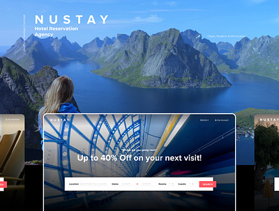 NUSTAY Redesign Concept design ui ui design ui designer uidesign uiux ux ux design ux designer uxdesign