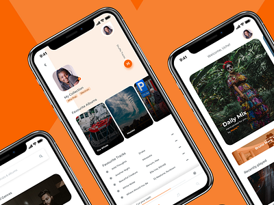 Music App UI Design