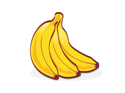 My Banana Logo by Giorgio Lefeber - Dribbble