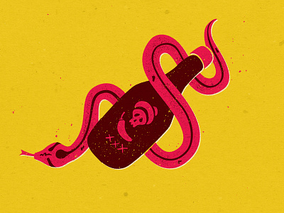 Deadly hot sauce design hand drawn hot sauce illustration sketch snakes texture vectors
