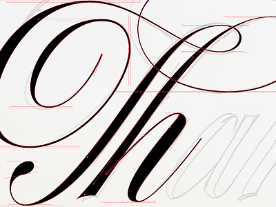 Working on some script lettering bezier calligraphy lettering scripts type typography vectors